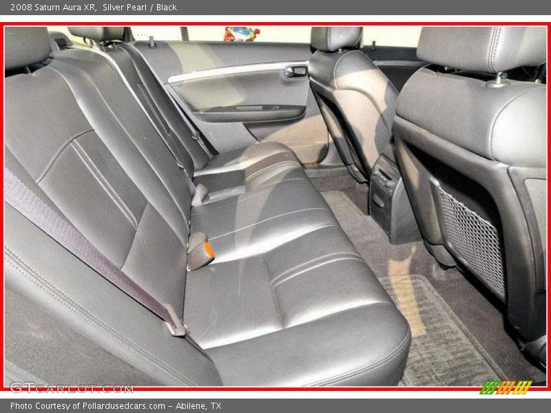 Silver Pearl / Black 2008 Saturn Aura XR