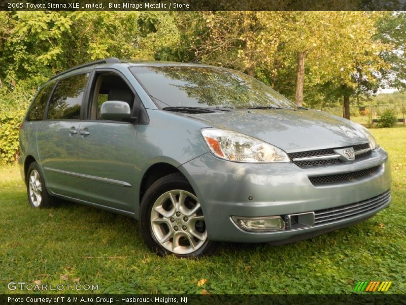Blue Mirage Metallic / Stone 2005 Toyota Sienna XLE Limited