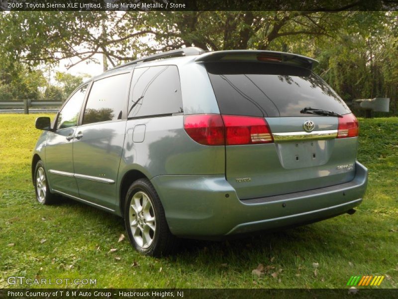 Blue Mirage Metallic / Stone 2005 Toyota Sienna XLE Limited