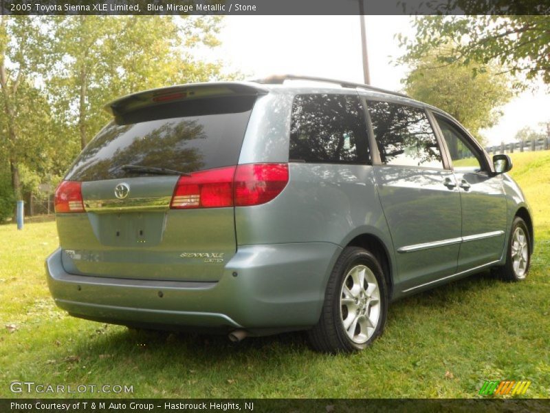 Blue Mirage Metallic / Stone 2005 Toyota Sienna XLE Limited