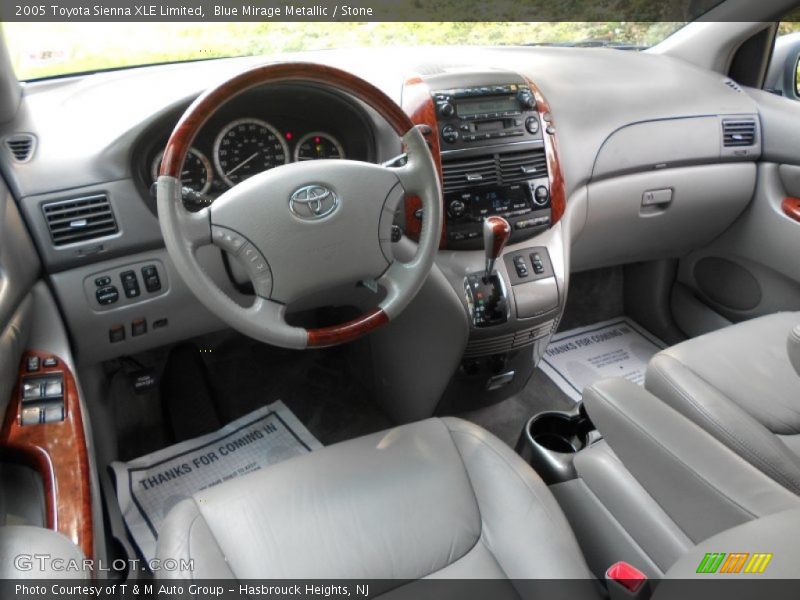 Blue Mirage Metallic / Stone 2005 Toyota Sienna XLE Limited