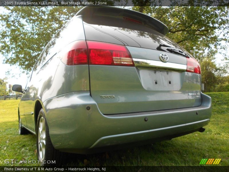 Blue Mirage Metallic / Stone 2005 Toyota Sienna XLE Limited