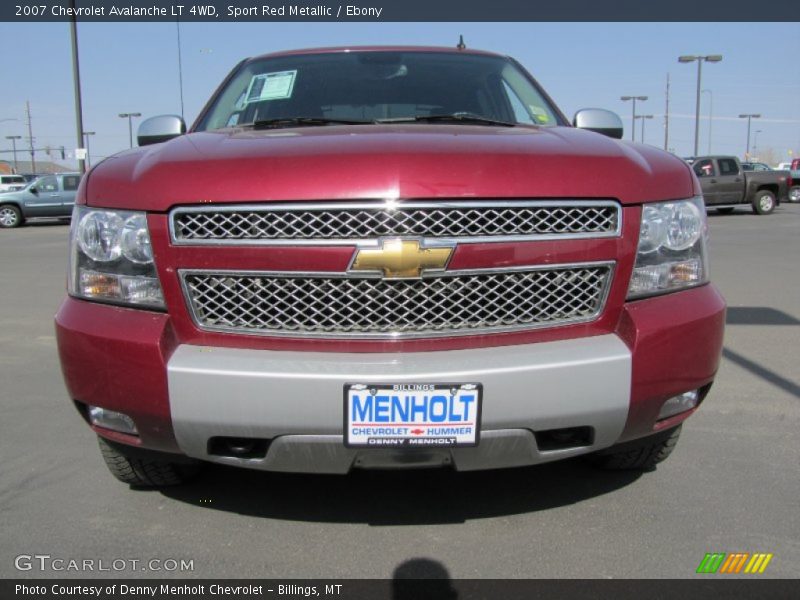 Sport Red Metallic / Ebony 2007 Chevrolet Avalanche LT 4WD