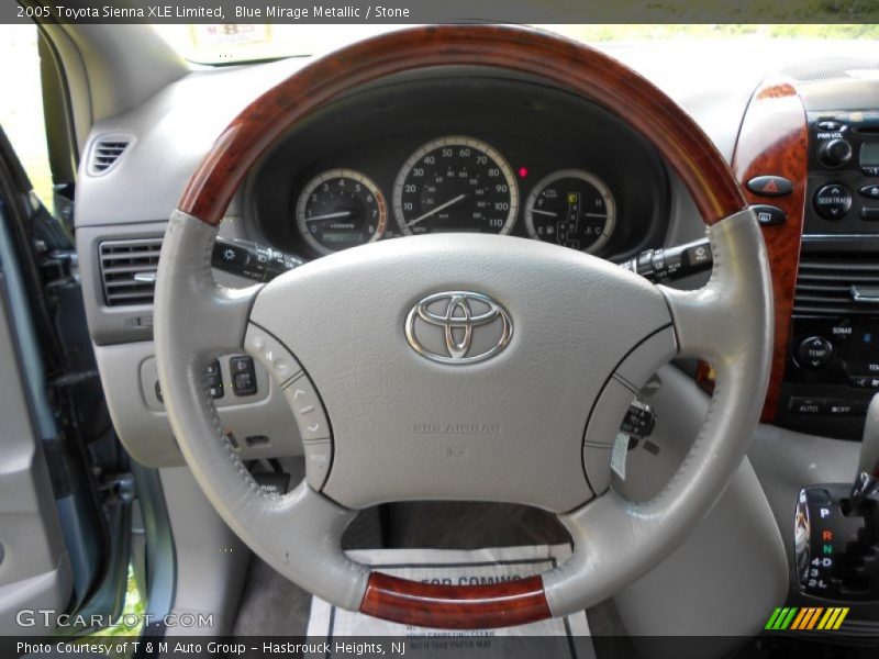 Blue Mirage Metallic / Stone 2005 Toyota Sienna XLE Limited