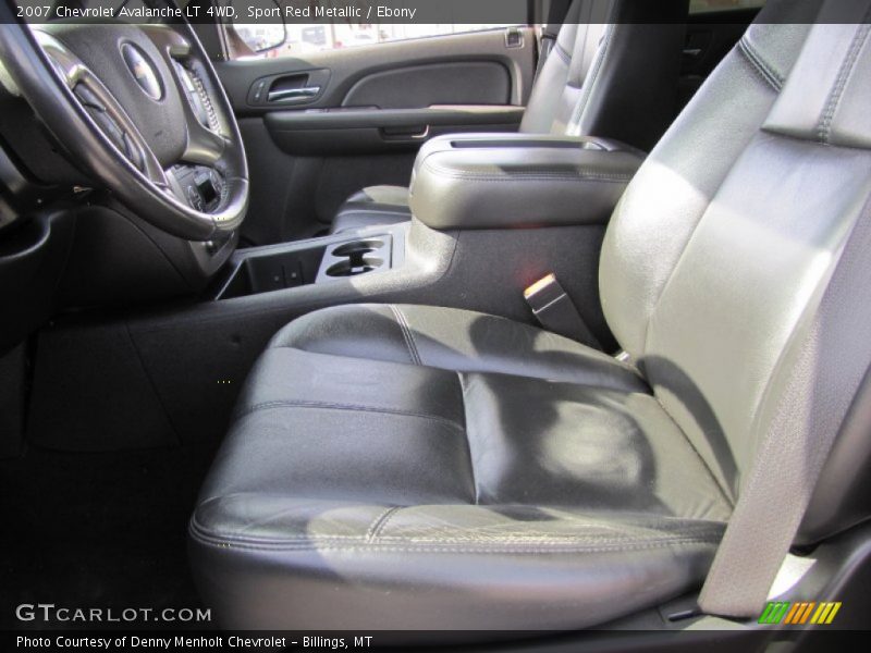 Sport Red Metallic / Ebony 2007 Chevrolet Avalanche LT 4WD