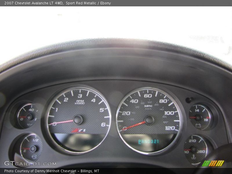 Sport Red Metallic / Ebony 2007 Chevrolet Avalanche LT 4WD