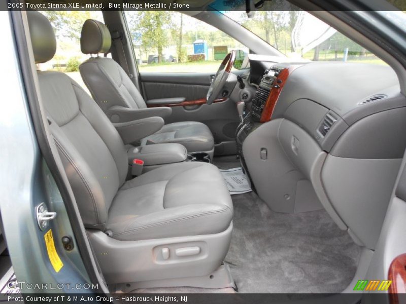 Blue Mirage Metallic / Stone 2005 Toyota Sienna XLE Limited