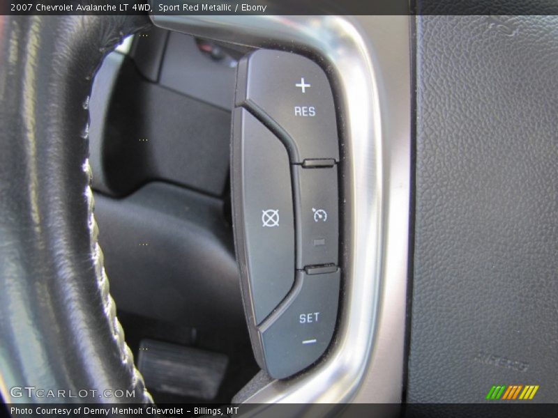 Sport Red Metallic / Ebony 2007 Chevrolet Avalanche LT 4WD