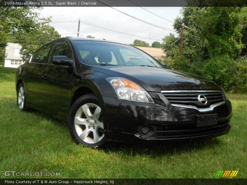 Super Black / Charcoal 2009 Nissan Altima 2.5 SL
