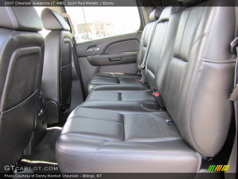 Sport Red Metallic / Ebony 2007 Chevrolet Avalanche LT 4WD
