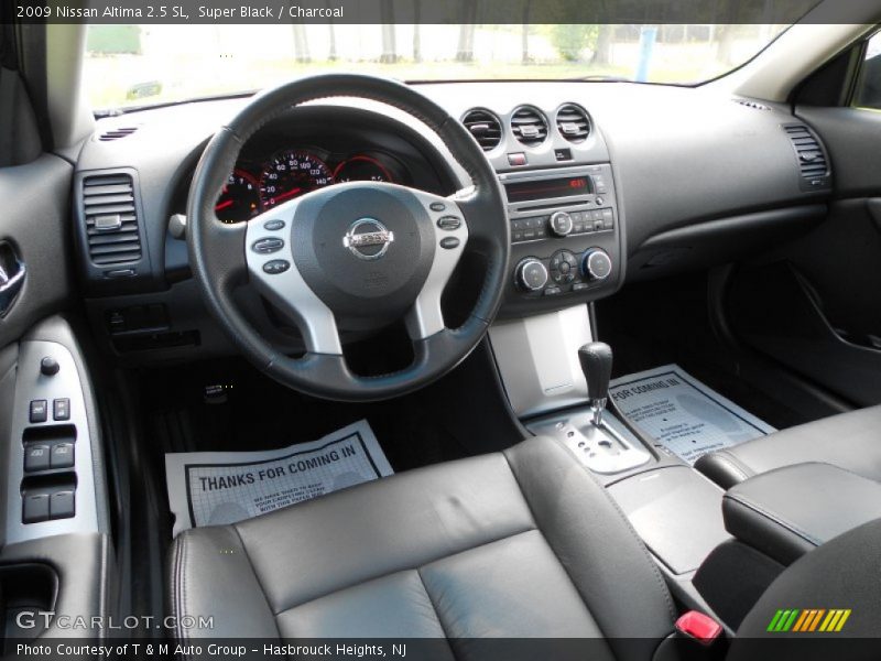 Super Black / Charcoal 2009 Nissan Altima 2.5 SL