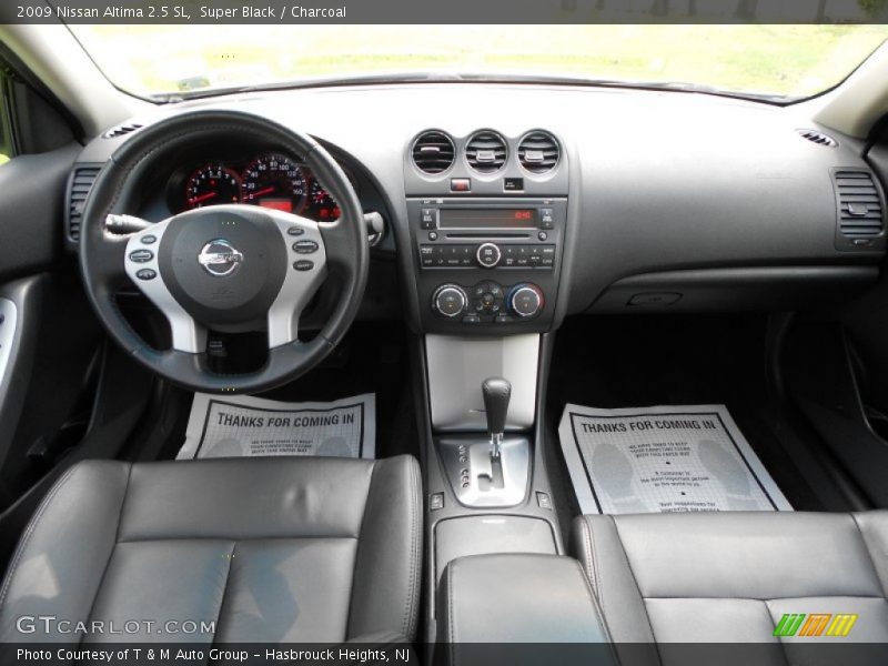 Super Black / Charcoal 2009 Nissan Altima 2.5 SL