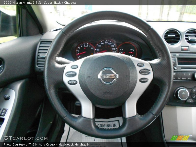 Super Black / Charcoal 2009 Nissan Altima 2.5 SL