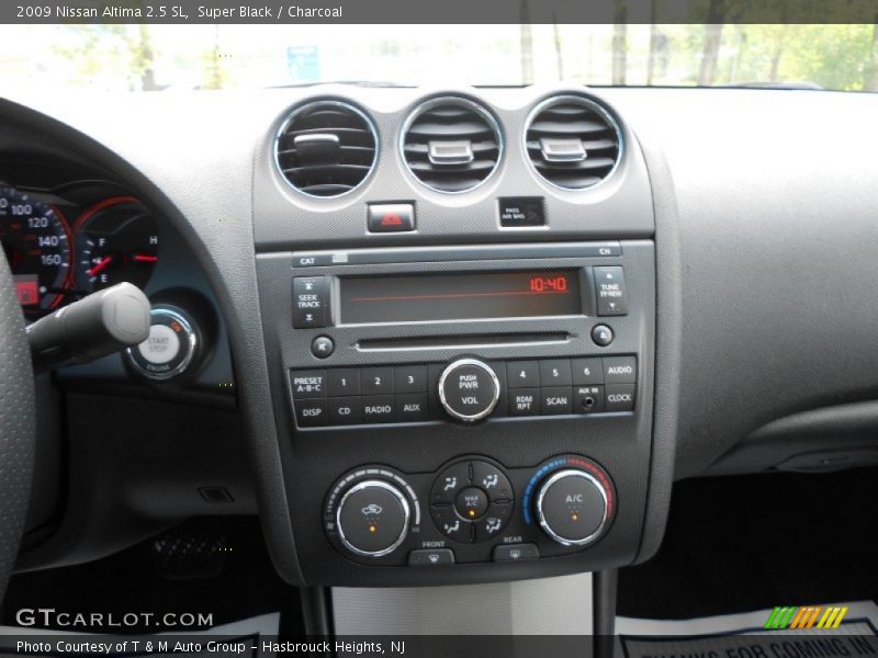 Super Black / Charcoal 2009 Nissan Altima 2.5 SL