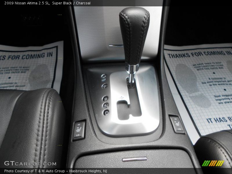 Super Black / Charcoal 2009 Nissan Altima 2.5 SL
