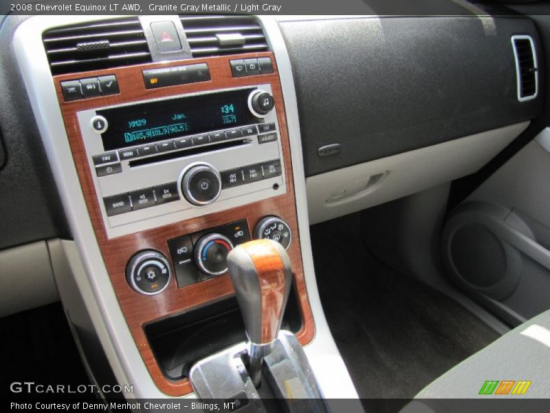 Granite Gray Metallic / Light Gray 2008 Chevrolet Equinox LT AWD