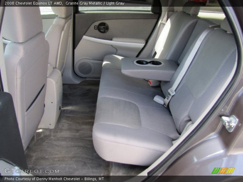 Granite Gray Metallic / Light Gray 2008 Chevrolet Equinox LT AWD