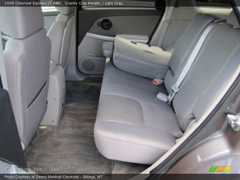 Granite Gray Metallic / Light Gray 2008 Chevrolet Equinox LT AWD