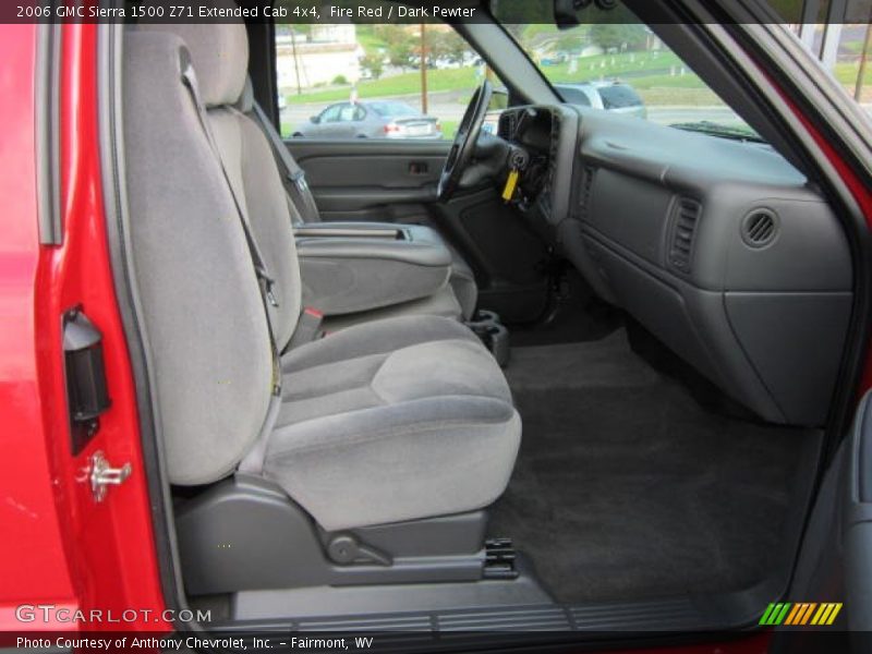 Fire Red / Dark Pewter 2006 GMC Sierra 1500 Z71 Extended Cab 4x4