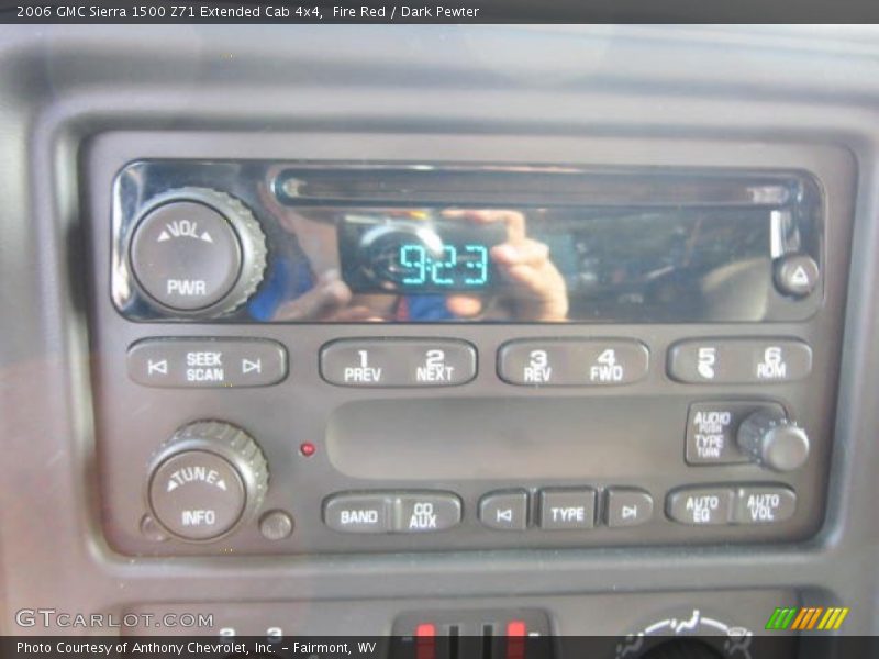 Fire Red / Dark Pewter 2006 GMC Sierra 1500 Z71 Extended Cab 4x4