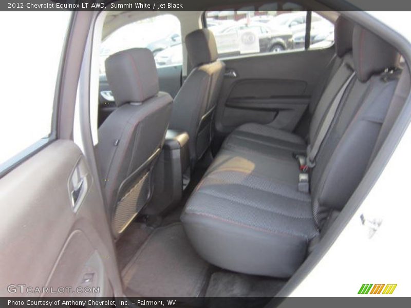 Summit White / Jet Black 2012 Chevrolet Equinox LT AWD