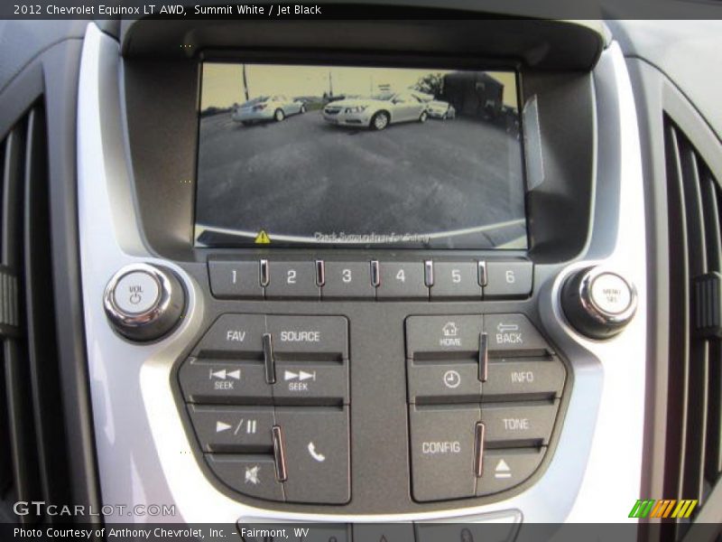 Summit White / Jet Black 2012 Chevrolet Equinox LT AWD