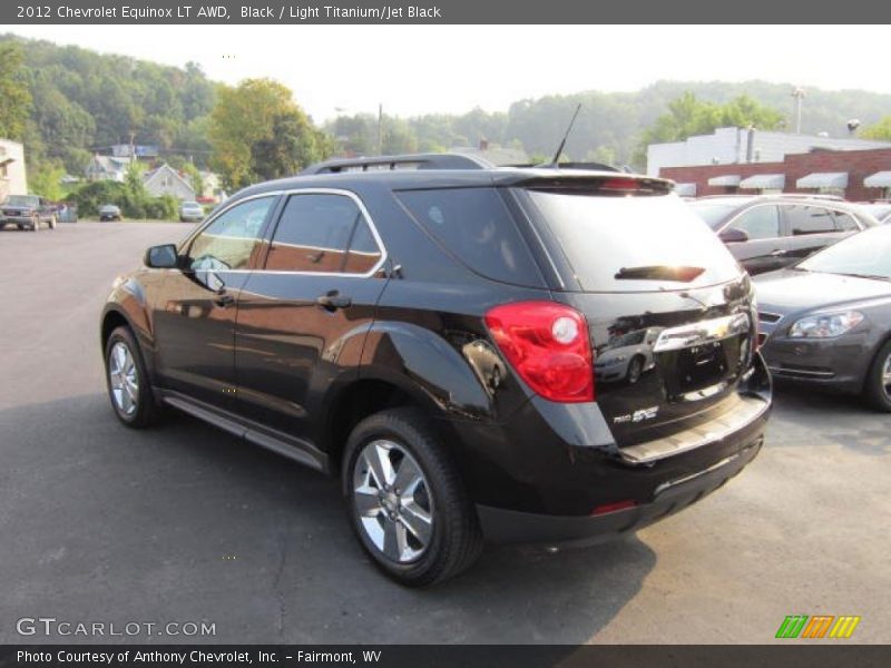 Black / Light Titanium/Jet Black 2012 Chevrolet Equinox LT AWD