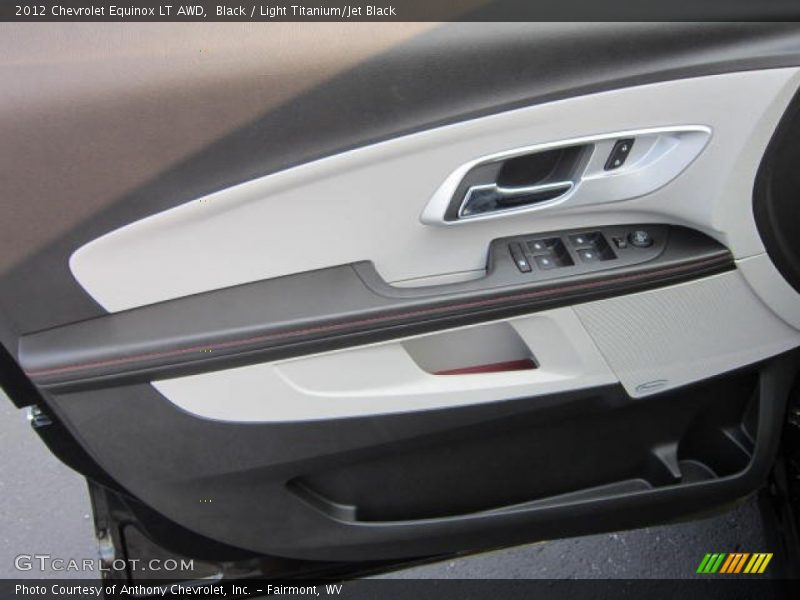 Black / Light Titanium/Jet Black 2012 Chevrolet Equinox LT AWD