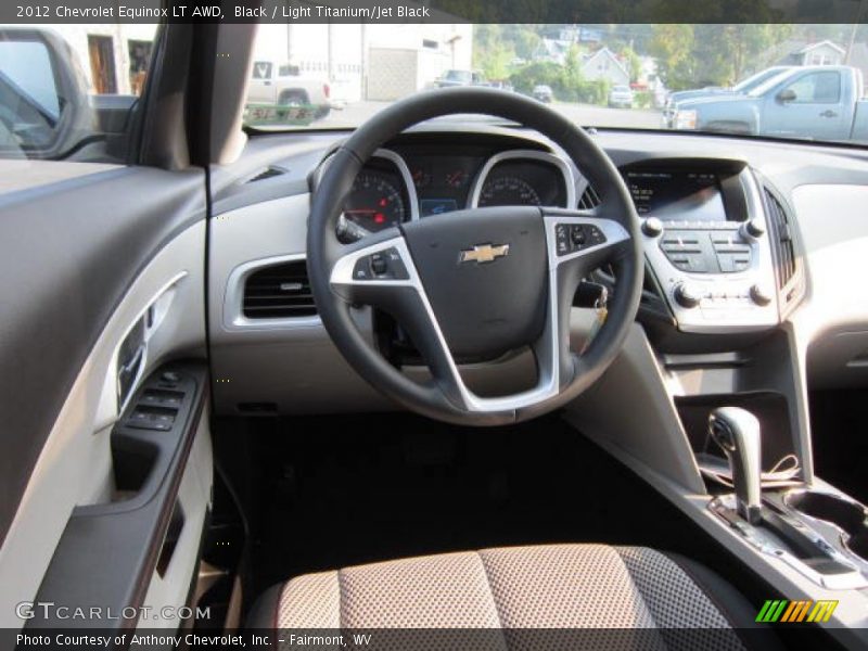 Black / Light Titanium/Jet Black 2012 Chevrolet Equinox LT AWD