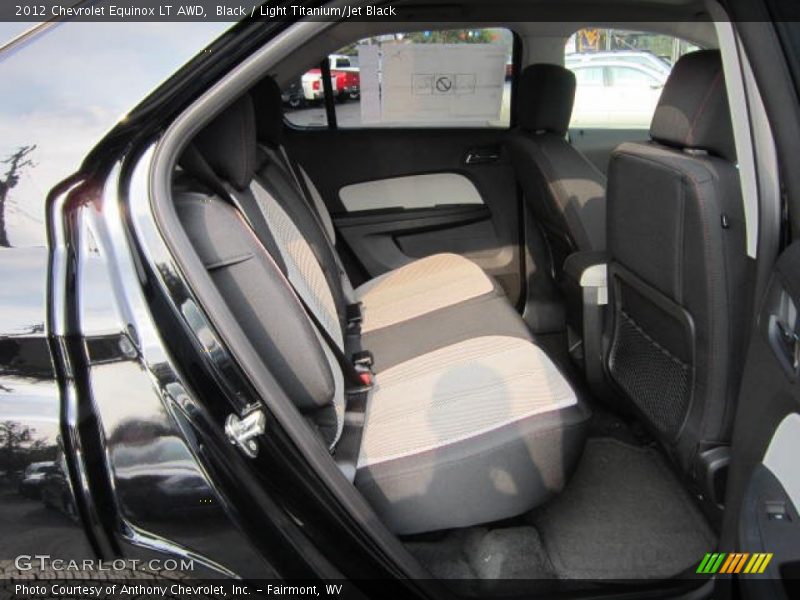 Black / Light Titanium/Jet Black 2012 Chevrolet Equinox LT AWD