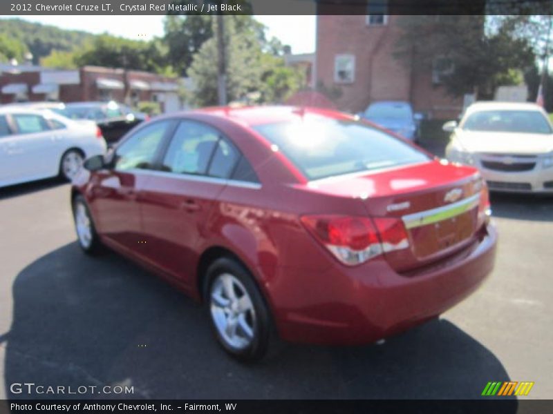 Crystal Red Metallic / Jet Black 2012 Chevrolet Cruze LT