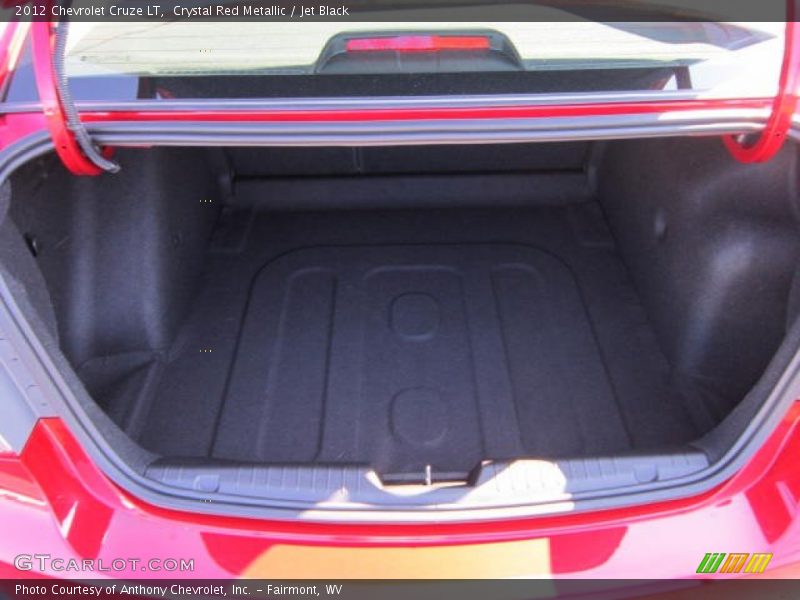 Crystal Red Metallic / Jet Black 2012 Chevrolet Cruze LT