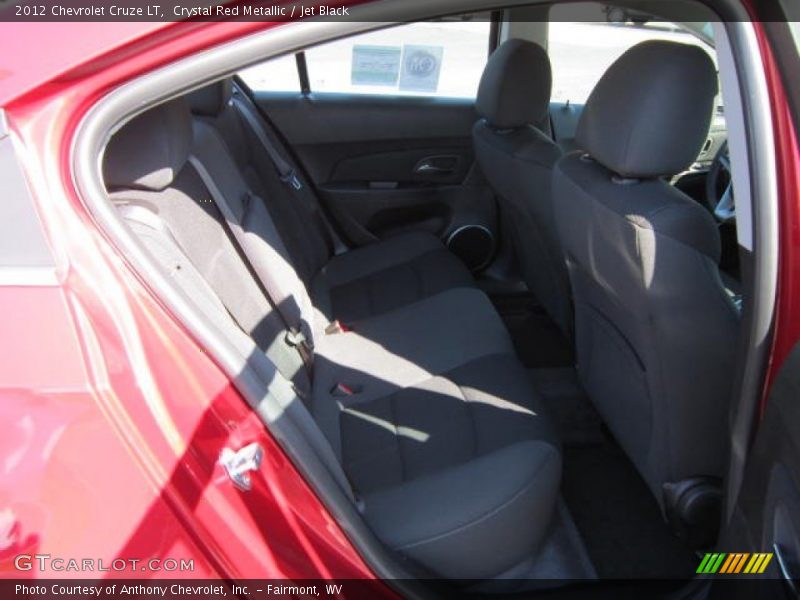 Crystal Red Metallic / Jet Black 2012 Chevrolet Cruze LT