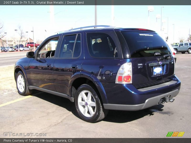 Crystal Blue Metallic / Desert Sand 2007 Saab 9-7X 5.3i