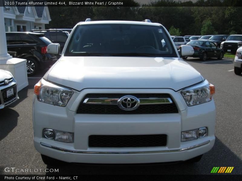 Blizzard White Pearl / Graphite 2010 Toyota 4Runner Limited 4x4
