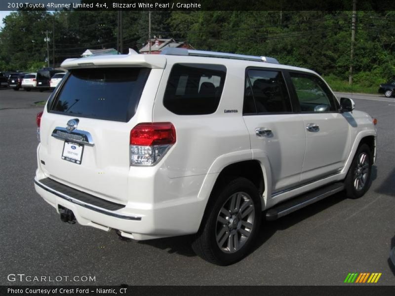 Blizzard White Pearl / Graphite 2010 Toyota 4Runner Limited 4x4
