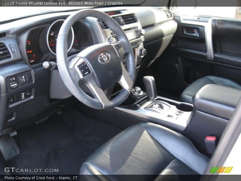 Blizzard White Pearl / Graphite 2010 Toyota 4Runner Limited 4x4