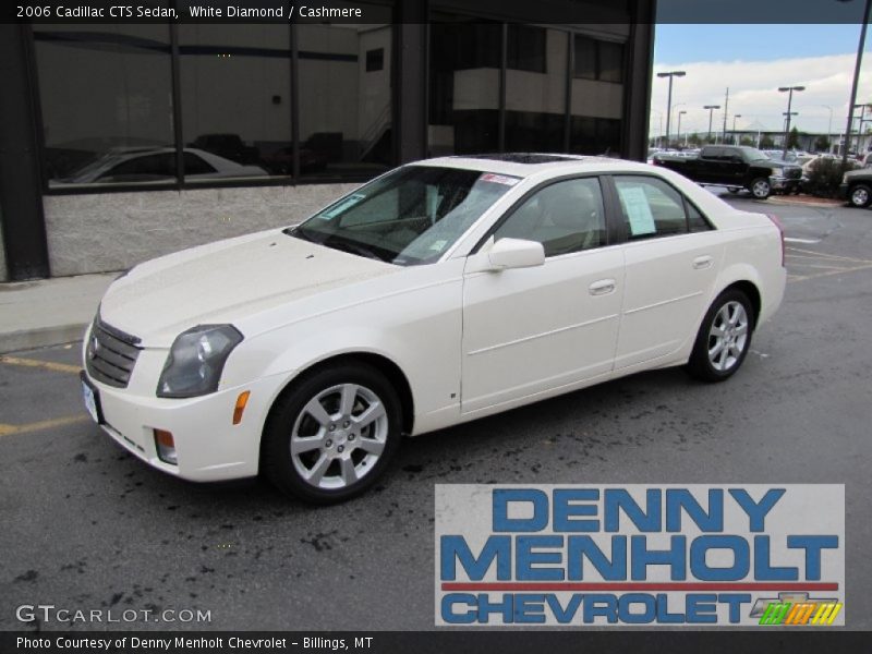White Diamond / Cashmere 2006 Cadillac CTS Sedan
