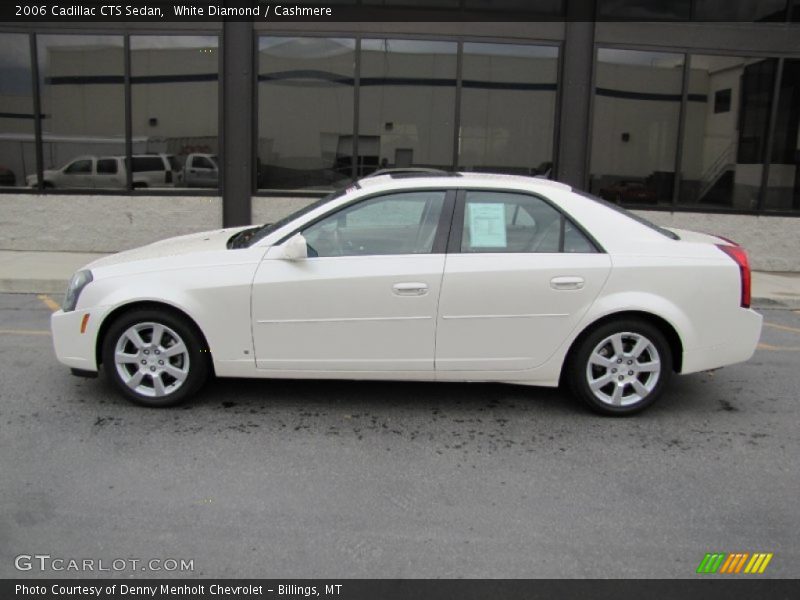 White Diamond / Cashmere 2006 Cadillac CTS Sedan