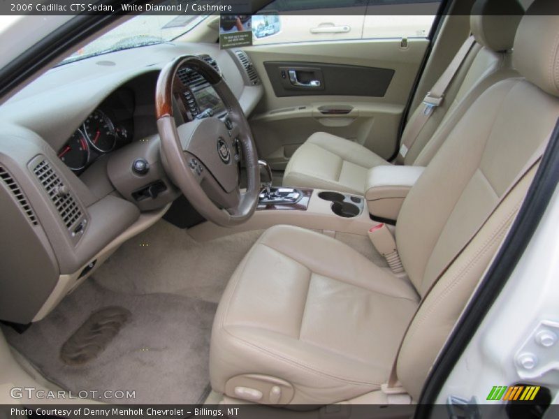 White Diamond / Cashmere 2006 Cadillac CTS Sedan