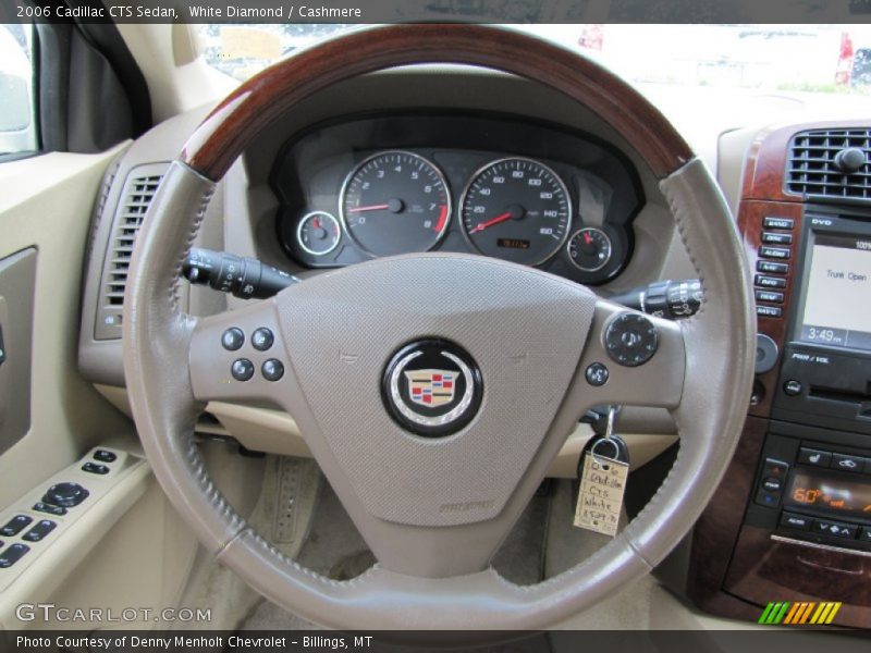 White Diamond / Cashmere 2006 Cadillac CTS Sedan