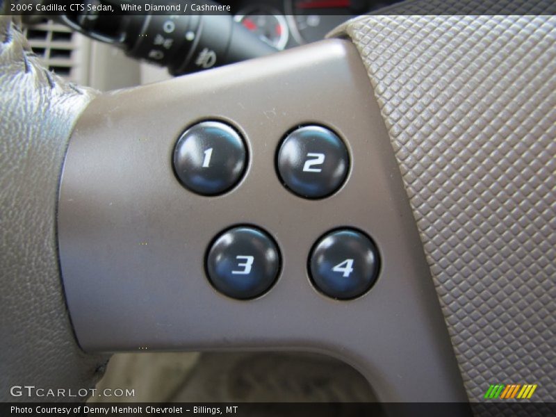 White Diamond / Cashmere 2006 Cadillac CTS Sedan