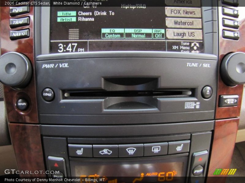 White Diamond / Cashmere 2006 Cadillac CTS Sedan