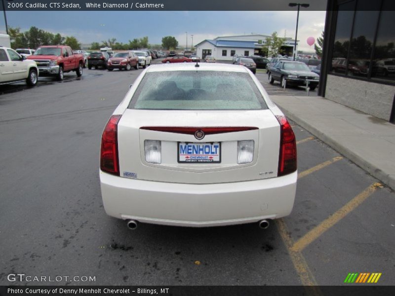 White Diamond / Cashmere 2006 Cadillac CTS Sedan