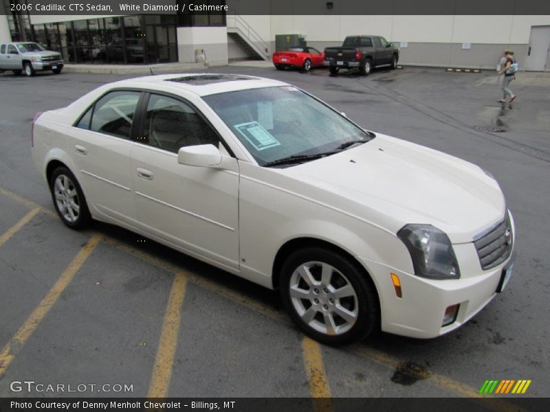 White Diamond / Cashmere 2006 Cadillac CTS Sedan