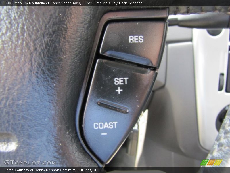 Silver Birch Metallic / Dark Graphite 2003 Mercury Mountaineer Convenience AWD