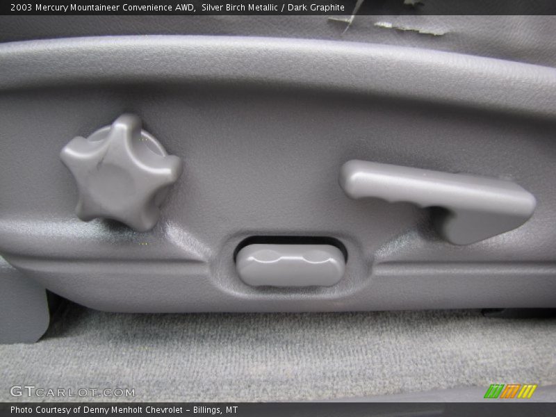 Silver Birch Metallic / Dark Graphite 2003 Mercury Mountaineer Convenience AWD