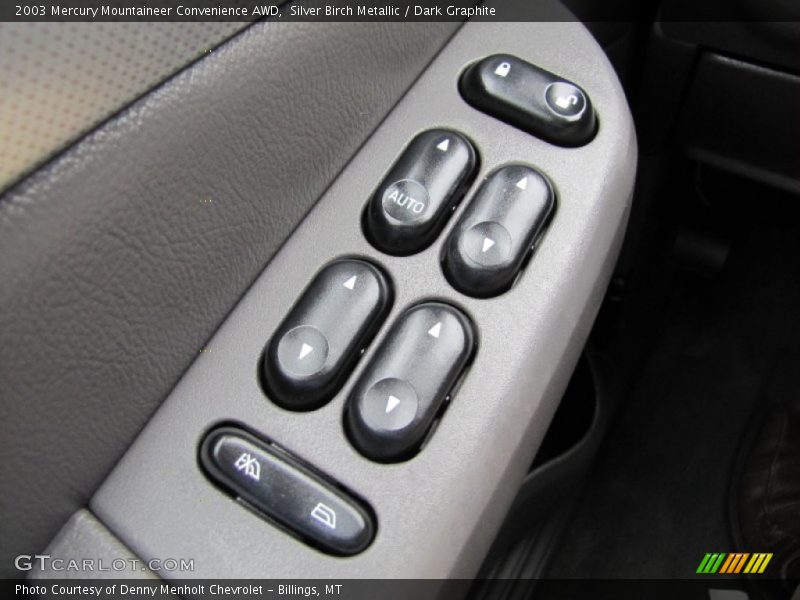 Silver Birch Metallic / Dark Graphite 2003 Mercury Mountaineer Convenience AWD