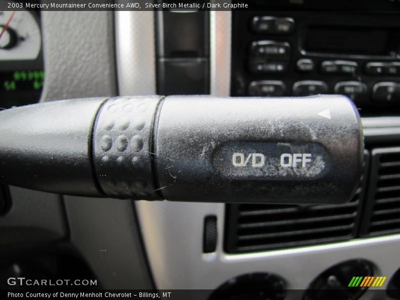 Silver Birch Metallic / Dark Graphite 2003 Mercury Mountaineer Convenience AWD