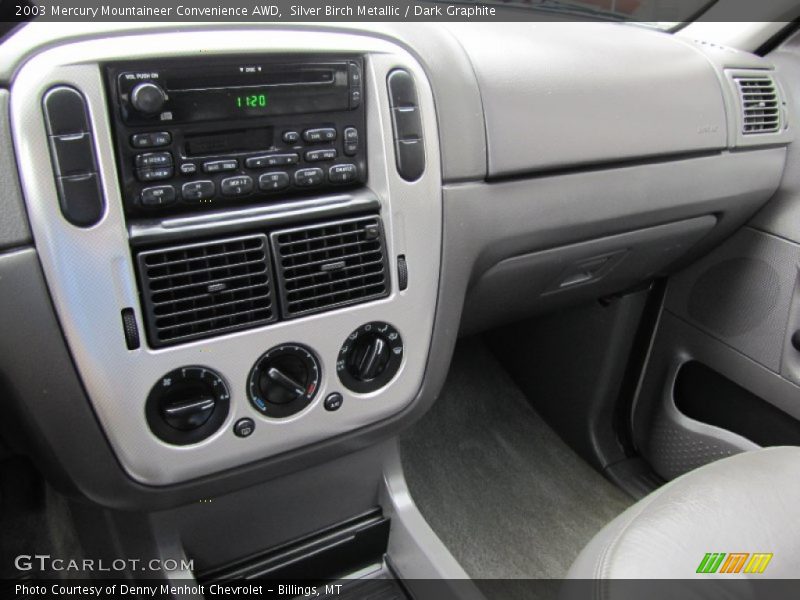Silver Birch Metallic / Dark Graphite 2003 Mercury Mountaineer Convenience AWD